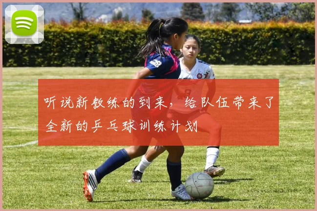 听说新教练的到来，给队伍带来了全新的乒乓球训练计划